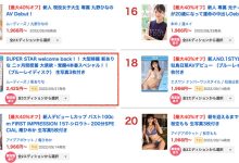 8月销售排名不理想?Moodyz投资新ありな(新有菜)错了吗?-优优日报