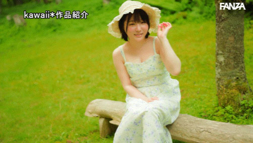 kawaii*短发绝对的女主角出道,身份是F罩杯巨乳女大生!