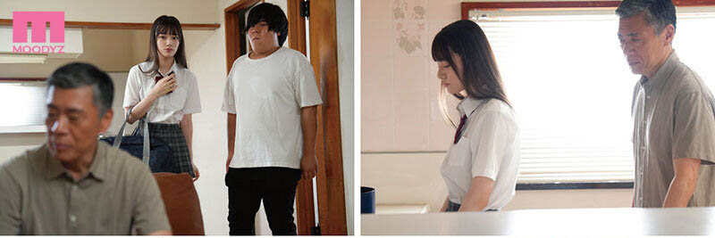 超可爱继女「宫下玲奈」居然跟男友狂做爱!只好用欧都桑的肉体重新教育