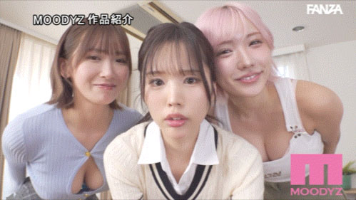 专属女优超级共演！三种美少女学生一次满足！