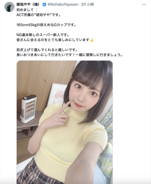 【速报】G乳大型新人现身!那只「鸠」的真面目是?