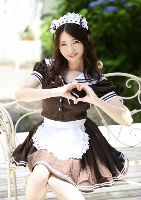 店内人气第一女仆! 饱满E罩杯美少女「志恩真子」AV出道!