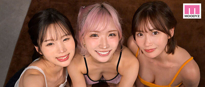 专属女优超级共演！三种美少女学生一次满足！