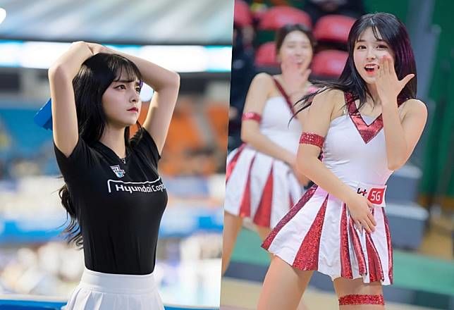 乐天桃猿啦啦队重磅补强！南韩天菜妹「撞脸当红女星」胸前还偷藏好料…网暴动：超正！