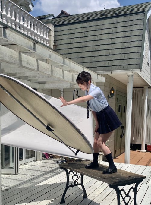 清纯可人！大眼白皙美少女「百瀬明日香」AV出道！