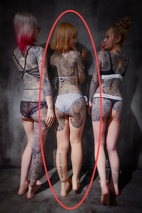 休业的这段时间⋯她从美少女变成全刺青女优！