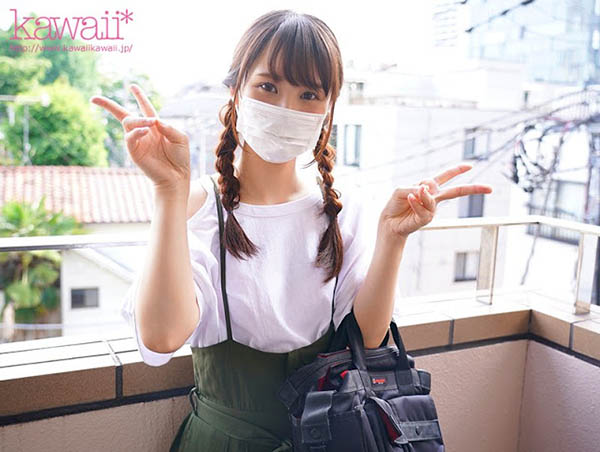 前偶像？AV女优化妆师？ C罩杯美少女「井上空」双重身分AV出道！