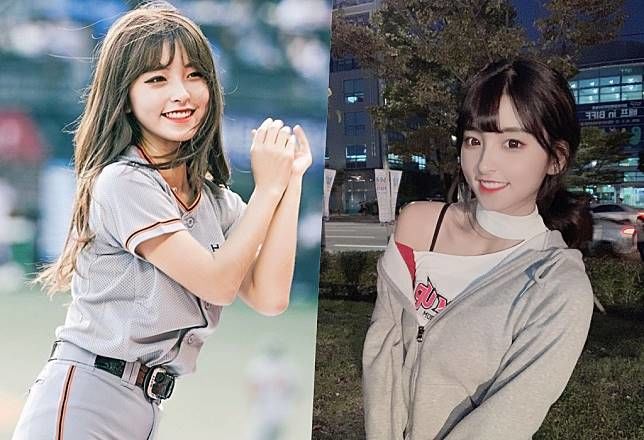 乐天桃猿啦啦队重磅补强！南韩天菜妹「撞脸当红女星」胸前还偷藏好料…网暴动：超正！