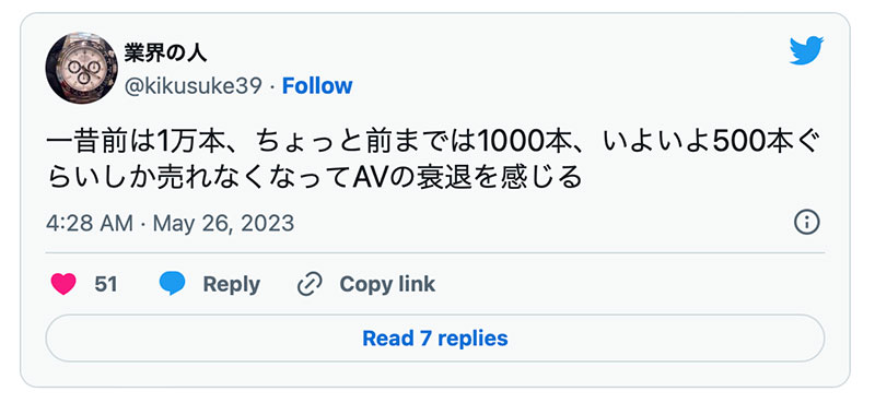 现在一支作品只能卖500片?业界的人很忧心!
